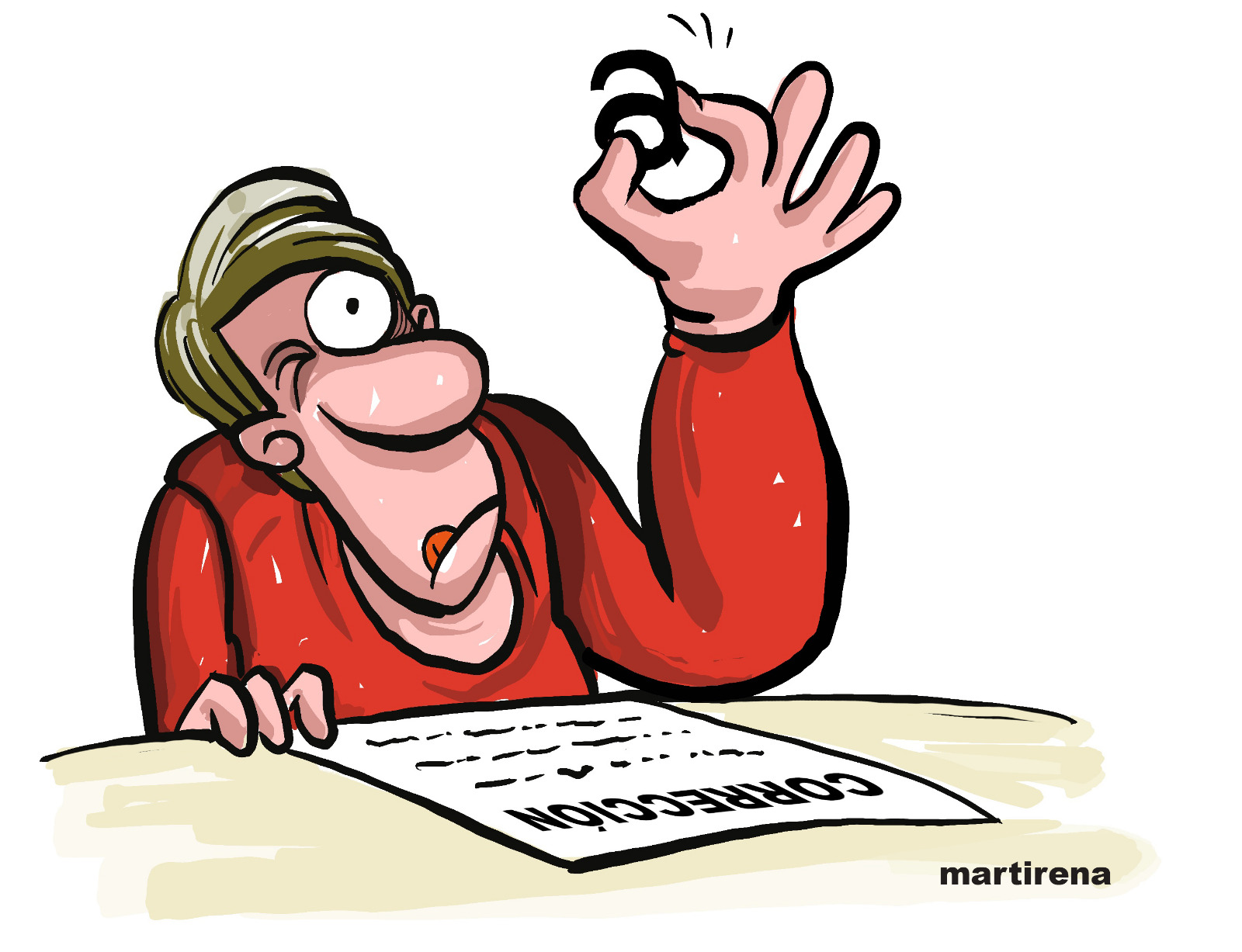 Corregir al corrector